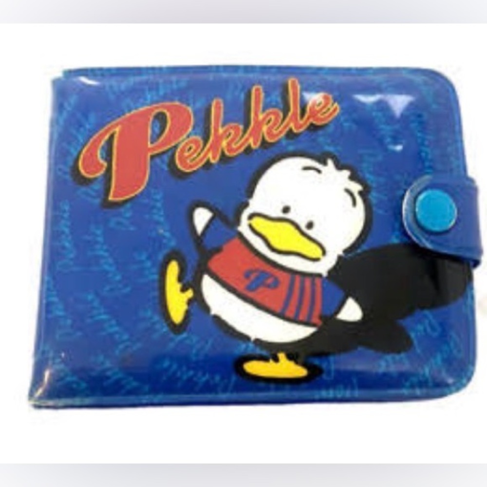 🖤NIP SANRIO 1990-1996 PEKKLE BLUE WALLET🖤